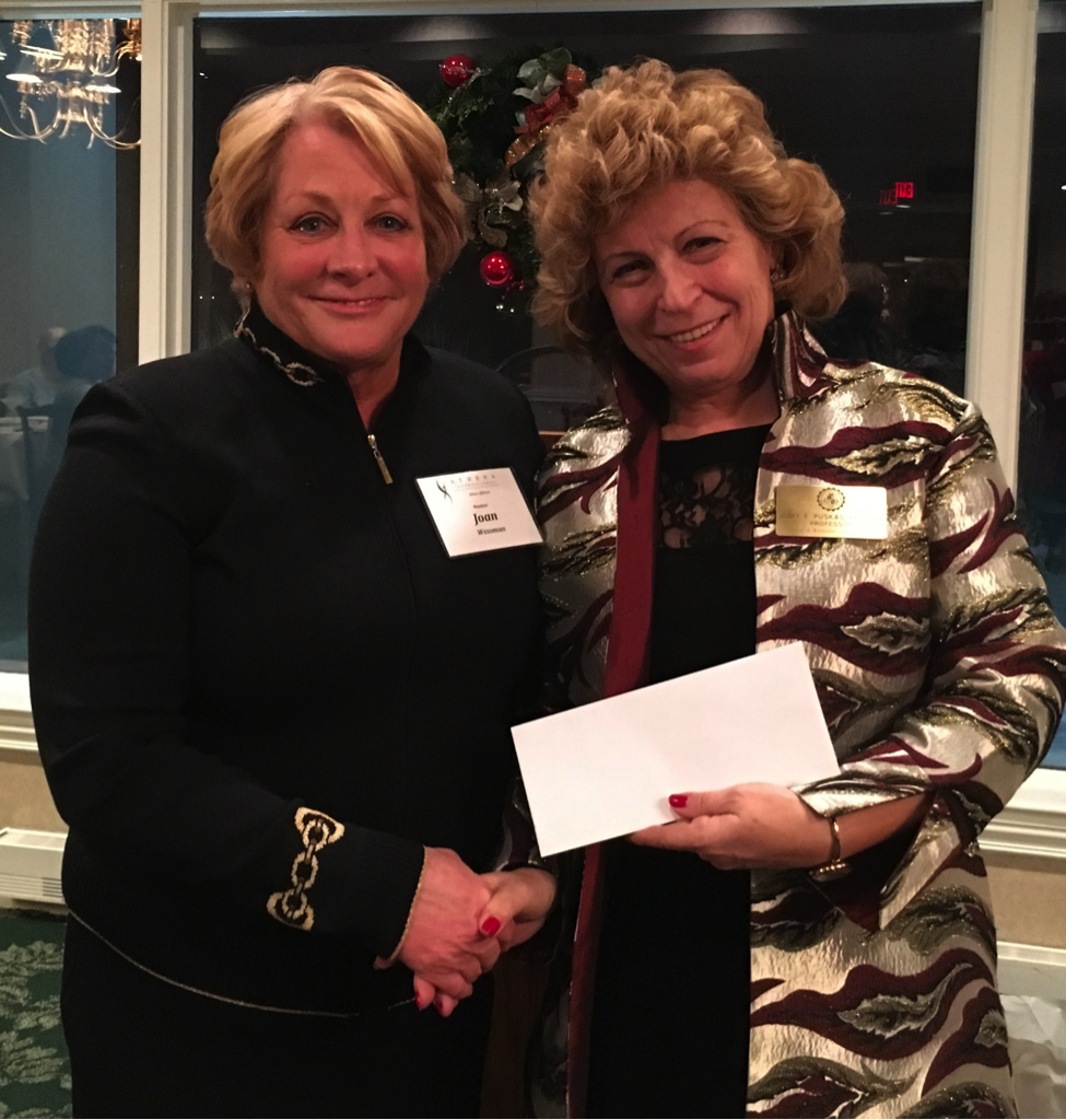 ATHENA Akron Presents Donation to the  Breast Cancer Innovation Foundation